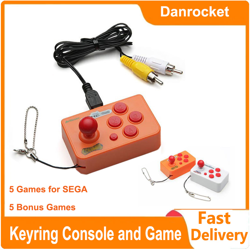 Retro Gaming For Tv - Joystick Mini Arcade Dengan 10 Game