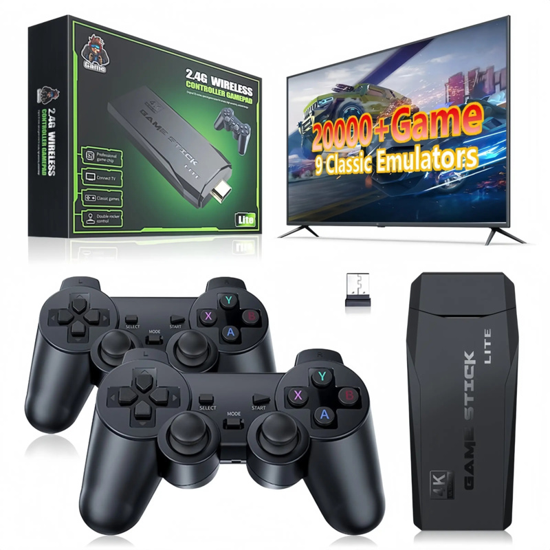 Retro Gaming Hdmi Stick - Konsol Game Retro Nirkabel M8 Output