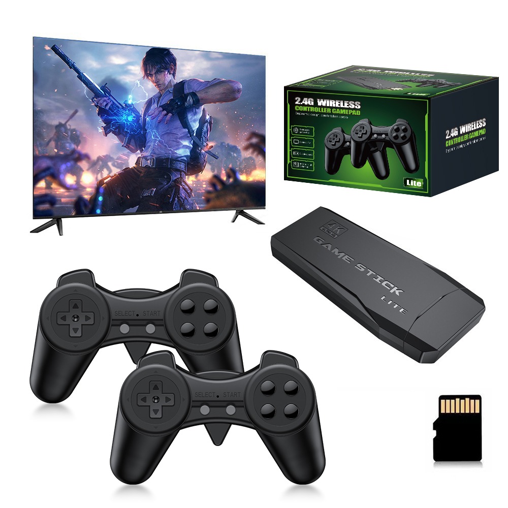 Retro Gaming Hdmi Stick - Konsol Game Stick Retro 4K Portabel