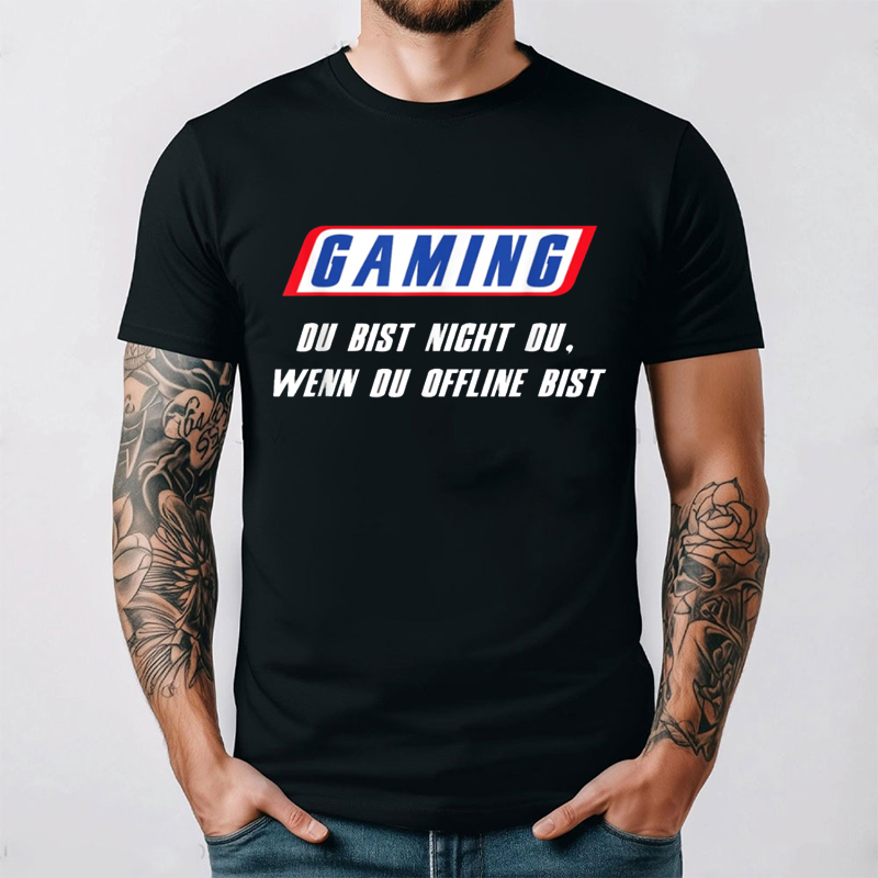 Retro Gaming Gift Ideas - Kaos Jerman Lucu Gaming Du Bist