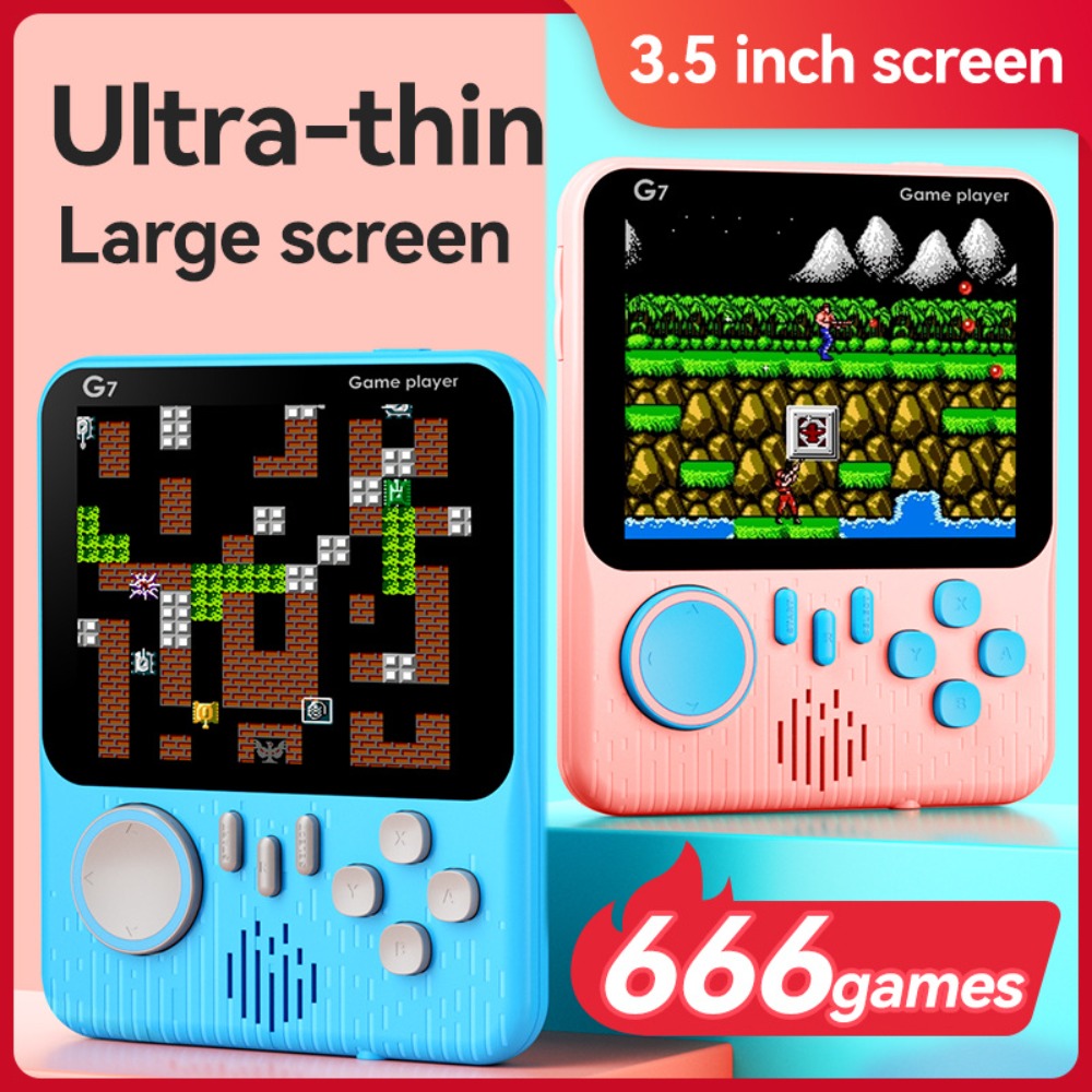 Retro Gaming Cable - Konsol Game Genggam Retro G7, LCD
