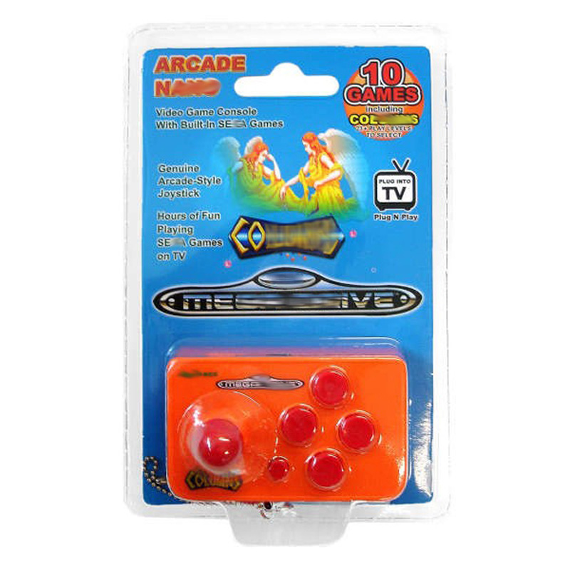 Joystick Mini Arcade Dengan 10 - Retro Gaming For Tv ulasan dan harga