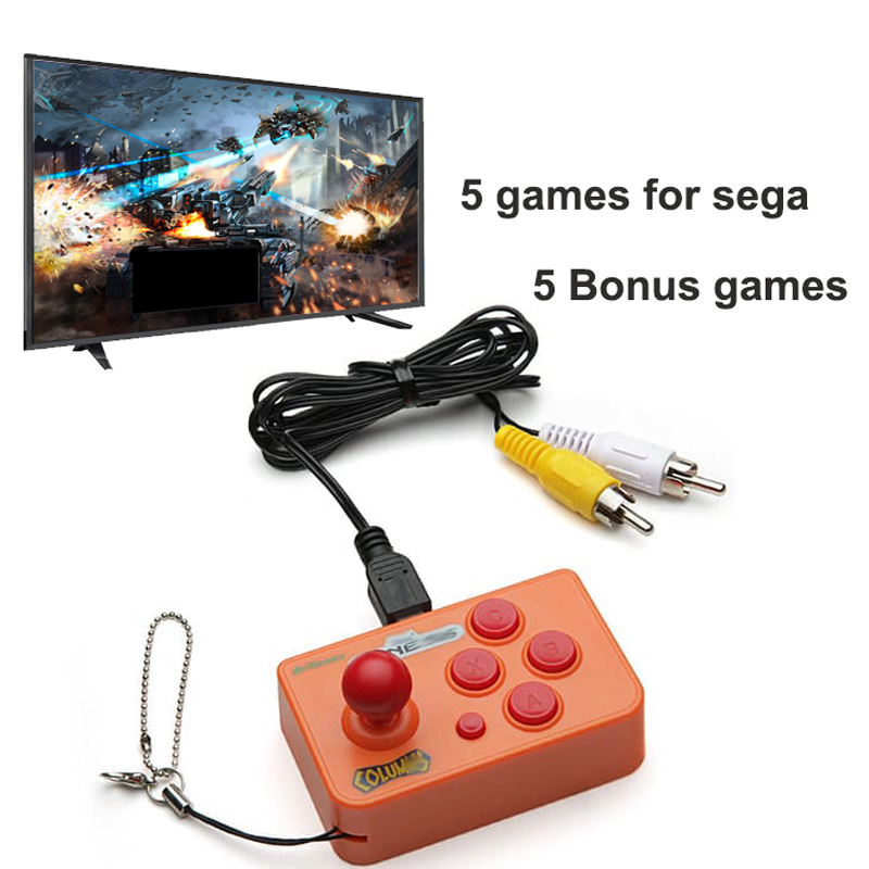 Joystick Mini Arcade Dengan 10 - Retro Gaming For Tv ulasan dan harga