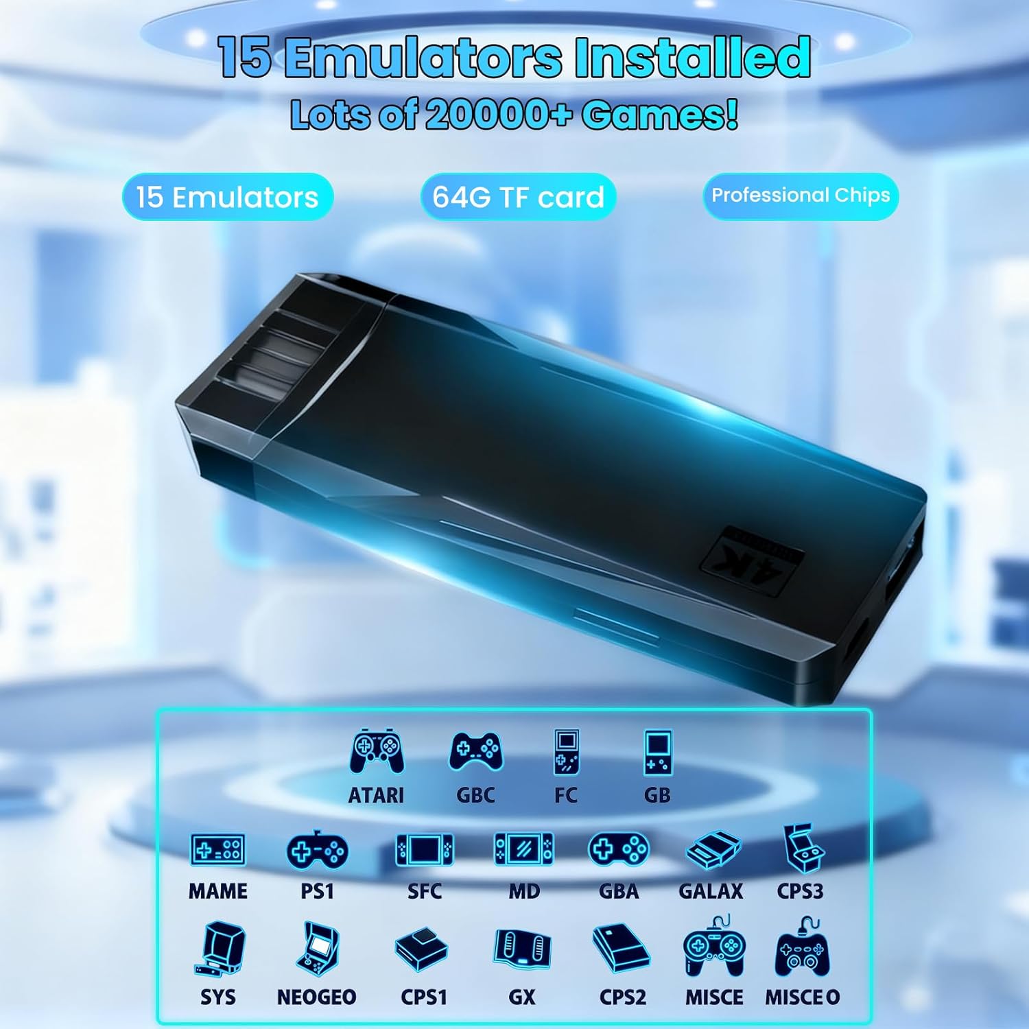 Konsol Game M8 dengan 20000+ E - Retro Gaming Hdmi Stick ulasan dan harga