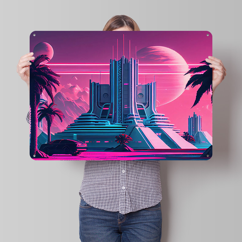 Vaporwave Retro Vibes 9 Poster - Retro Gaming Vibe ulasan dan harga