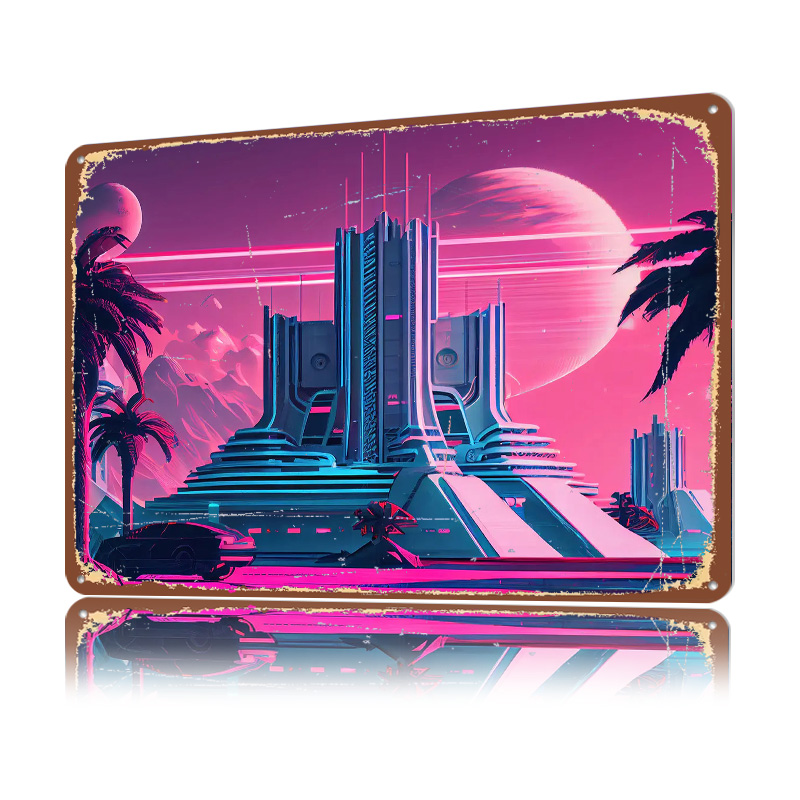 Vaporwave Retro Vibes 9 Poster - Retro Gaming Vibe ulasan dan harga