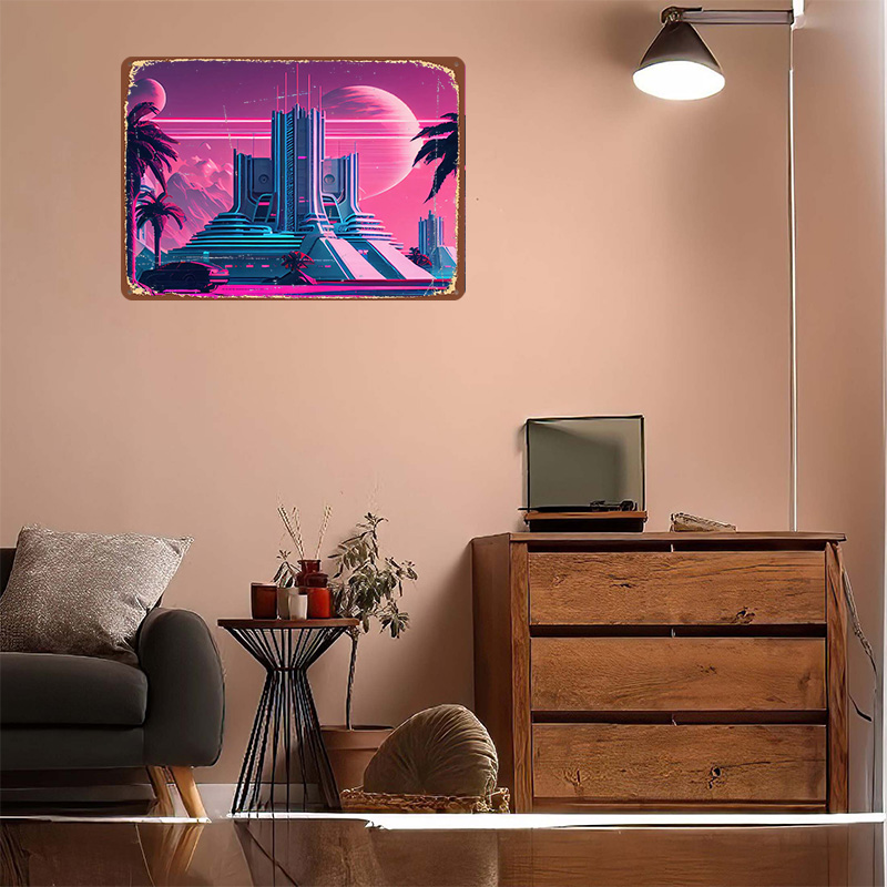 Vaporwave Retro Vibes 9 Poster - Retro Gaming Vibe ulasan dan harga