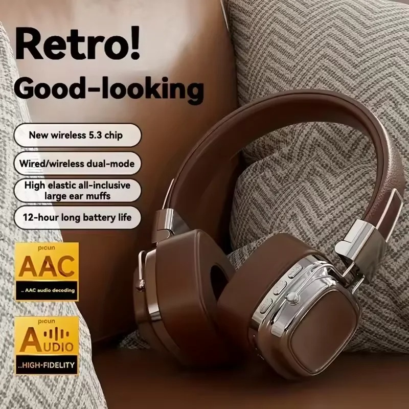 Headset Bluetooth Lipat 5.3 Ba - Retro Gaming Cable ulasan dan harga