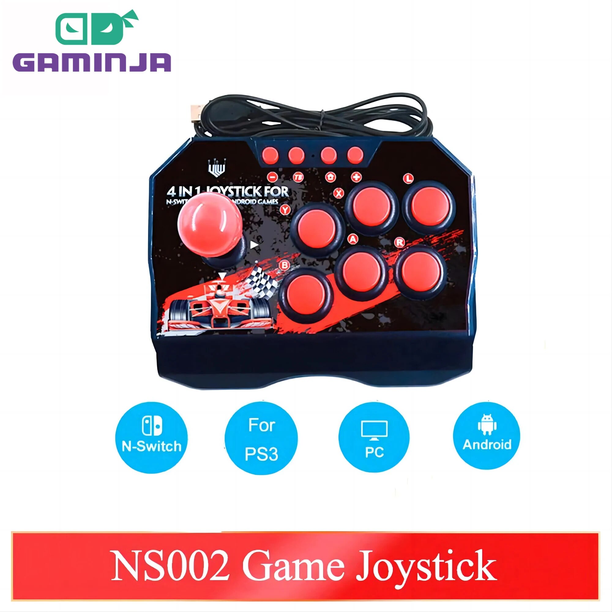 GAMINJA NS002 4 In 1 Retro Arc - Retro Gaming For Tv ulasan dan harga