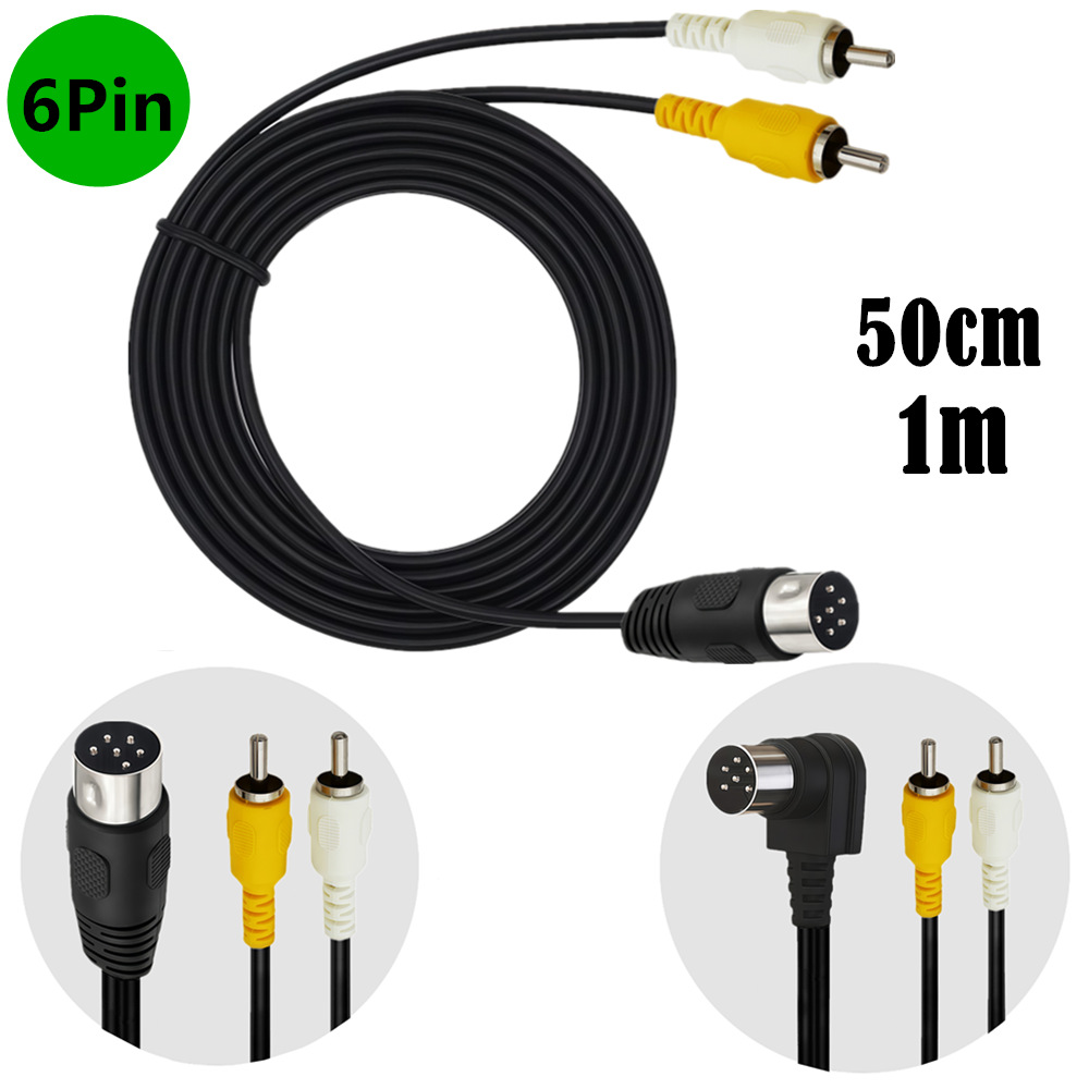 Kabel Sinyal AV Komposit DIN 6 - Retro Gaming Cable ulasan dan harga
