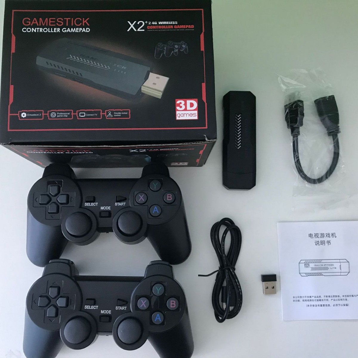 Konsol Video Game Retro X2 2.4 - Retro Gaming For Tv ulasan dan harga